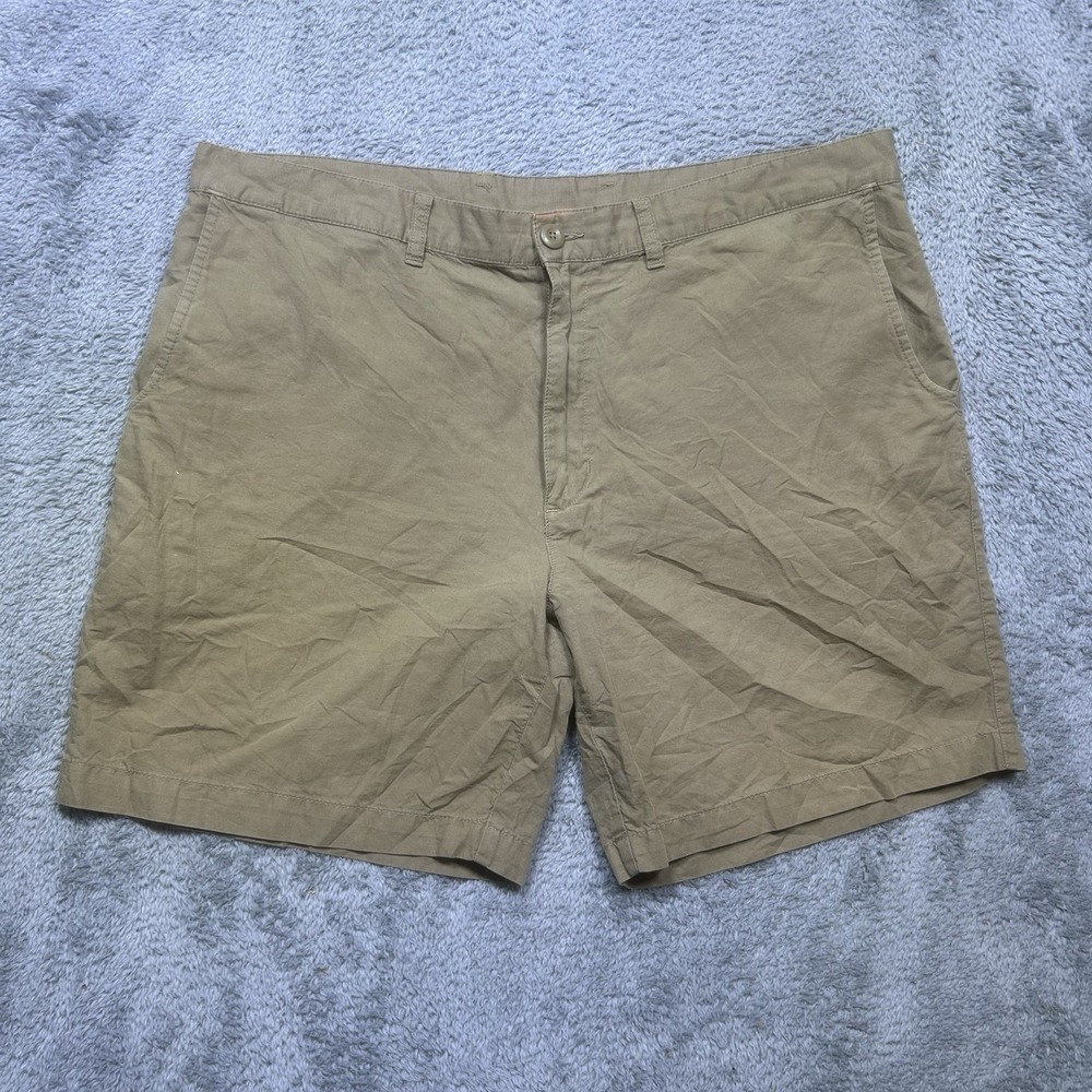 Patagonia Shorts Mens 38 Beige All Wear Organic Cotton Hemp Blend Hiking Outdoor